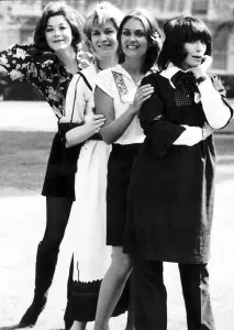 Fenella Fielding Actress on stage with Sheila Allen Linda Thorson Fenella Fielding Actress on stage with Sheila Allen Linda Thorson