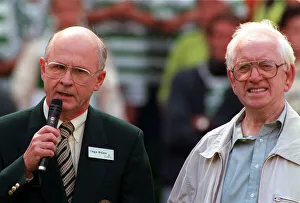 Fergus McCann with Celtic fan Owen Nugent August 1998 Fergus McCann with Celtic fan Owen Nugent August 1998