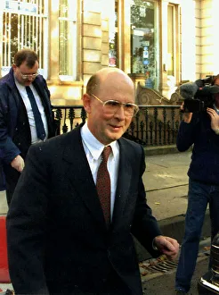 Fergus McCann chairman of Celtic FC leaves the SFA building after losing appeal against Fergus McCann chairman of Celtic FC leaves the SFA building after losing appeal against