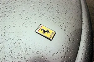FERRARI CARS AT GLENEAGLES HOTEL February 1999 550 MARANELLO (SILVER) badge FERRARI CARS AT GLENEAGLES HOTEL February 1999 550 MARANELLO (SILVER) badge