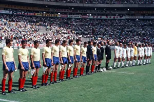 FIFA 1970 World Cup Group Three match at the Jalisco Stadium, Guadalajara, Mexico FIFA 1970 World Cup Group Three match at the Jalisco Stadium, Guadalajara, Mexico
