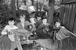 Fighting to keep Britain beautiful are Holmfirth High School pupils (from left) Fighting to keep Britain beautiful are Holmfirth High School pupils (from left)