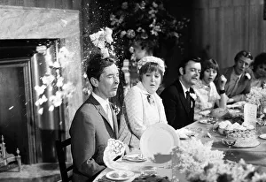 Filming Carry on Loving at Pinewood Studios. Kenneth Williams sitting Filming Carry on Loving at Pinewood Studios. Kenneth Williams sitting
