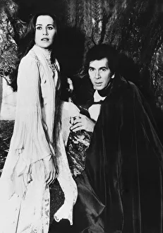 Films Dracula starring Frank Langella Actor as Dracula and Kate Nellingan as Lucy Films Dracula starring Frank Langella Actor as Dracula and Kate Nellingan as Lucy