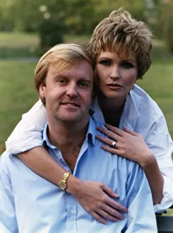 Fiona Fullerton actress and boyfriend Marcus Mortimer a BBC producer October 1989 Fiona Fullerton actress and boyfriend Marcus Mortimer a BBC producer October 1989