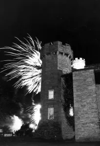 Firework display at Bodelwyddan Castle. 10th November 1994 Firework display at Bodelwyddan Castle. 10th November 1994