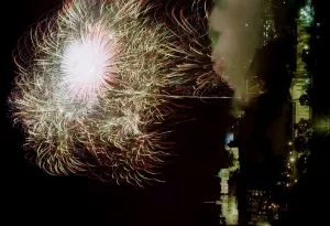 Fireworks display dwarfs Edinburgh Castle August 31 to mark the end of the Edinburgh Fireworks display dwarfs Edinburgh Castle August 31 to mark the end of the Edinburgh