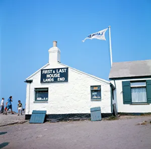 First & Last House in Lands End, Cornwall. 19th August 1973 First & Last House in Lands End, Cornwall. 19th August 1973