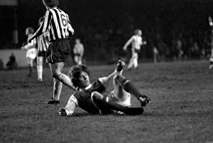 Football: Arsenal (4) vs. Newcastle United (0). March 1975 75-01516-058 Football: Arsenal (4) vs. Newcastle United (0). March 1975 75-01516-058
