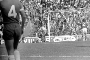 Football/Sport. Chelsea v. Bristol City. September 1975 75-04969 Football/Sport. Chelsea v. Bristol City. September 1975 75-04969