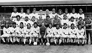 Football Teams Preston North End Football Club 1975 - 76 team group picture Football Teams Preston North End Football Club 1975 - 76 team group picture