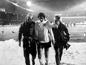 Football World Cup 1974 Qualifying Match England V Poland England' Football World Cup 1974 Qualifying Match England V Poland England'