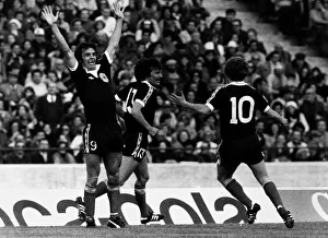 Football World Cup 1978 Scotland 1 Peru 3 in Cordoba Joe Jordan celebrates Football World Cup 1978 Scotland 1 Peru 3 in Cordoba Joe Jordan celebrates