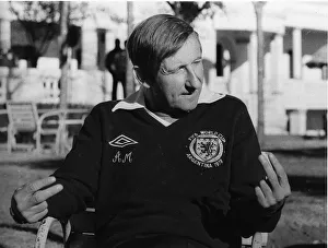 Football World Cup 1978 Scotland manager Ally MacLeod in Argentina Football World Cup 1978 Scotland manager Ally MacLeod in Argentina