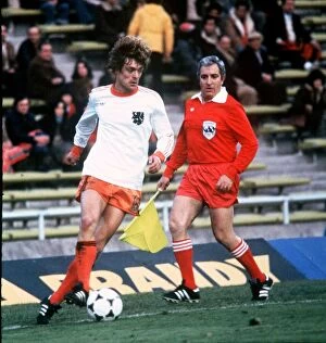 Images Dated 14th June 1978: Footballer Johnny Rep of Holland during the World Cup 1978 match against