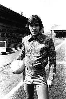 Footballer Malcolm MacDonald models clothes for sale from his new Newcastle Boutique Footballer Malcolm MacDonald models clothes for sale from his new Newcastle Boutique