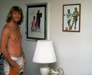 Footballer Rodney Marsh pictured at his apartment in Tampa Bay, Florida July 1978 Footballer Rodney Marsh pictured at his apartment in Tampa Bay, Florida July 1978