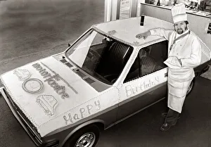 Ford Fiesta 1978 - Motors Motor Cars Cars made up to look like a birthday cake Ford Fiesta 1978 - Motors Motor Cars Cars made up to look like a birthday cake