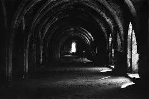 Fountains Abbey, Yorkshire. September 1971 Fountains Abbey, Yorkshire. September 1971
