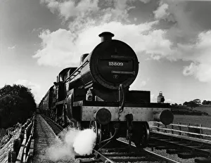 A Fowler Class Somerset & Dorset Joint Railway 7F locomotive at the Midland Railway A Fowler Class Somerset & Dorset Joint Railway 7F locomotive at the Midland Railway