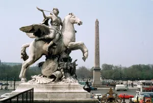 France Paris - Statue at Palace de Concorde France Paris - Statue at Palace de Concorde