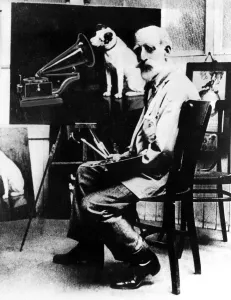 Francis Barraud painter of HMV logo Nipper the dog 1904 Francis Barraud painter of HMV logo Nipper the dog 1904