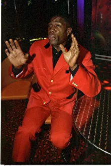 Frank Bruno former boxer at nightclub in Leeds November 1997 Frank Bruno Frank Bruno former boxer at nightclub in Leeds November 1997 Frank Bruno