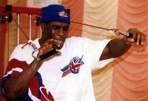 Frank Bruno Boxing Heavywieght boxer working out in the gym Frank Bruno Boxing Heavywieght boxer working out in the gym