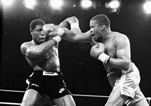 Frank Bruno Boxing against Tim Witherspoon for the World Title Frank Bruno Boxing against Tim Witherspoon for the World Title