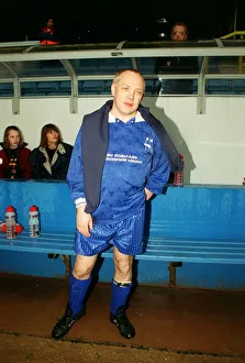 Frank Maloney Boxing Promoter November 1996. Playing in a charity football match Frank Maloney Boxing Promoter November 1996. Playing in a charity football match