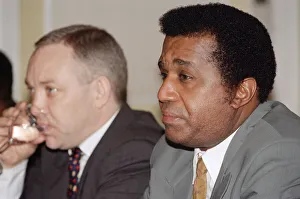 Frank Maloney with Emanuel Steward From The Kronk Gym In Detroit. 23rd January 1995 Frank Maloney with Emanuel Steward From The Kronk Gym In Detroit. 23rd January 1995