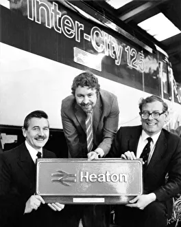 Frank Patterson, General Manager of British Rail Eastern Region, Peter Edwards Frank Patterson, General Manager of British Rail Eastern Region, Peter Edwards