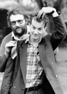 Frank Skinner aka Graham Christopher Collins with Malcolm Bailey Frank Skinner aka Graham Christopher Collins with Malcolm Bailey