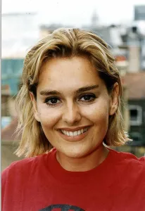 Frederique Feder an actress in France who starred in the film Mutant Action Frederique Feder an actress in France who starred in the film Mutant Action