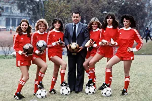 Former French football player Just Fontaine, pictured holding the Golden Ball award Former French football player Just Fontaine, pictured holding the Golden Ball award