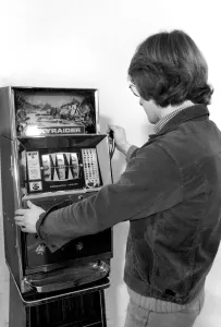 Fruit machines/Arcades/Amusements/Gambling. January 1975 75-00158-003 Fruit machines/Arcades/Amusements/Gambling. January 1975 75-00158-003