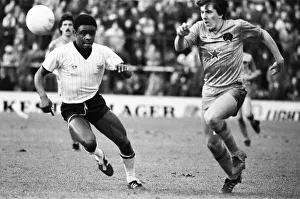 Fulham v Newcastle Football Division Two Paul Parker tracks NewcastleOs Peter Fulham v Newcastle Football Division Two Paul Parker tracks NewcastleOs Peter