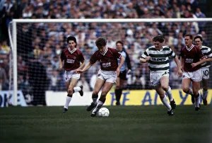 Gary MacKay in action against Celtic August 1989 Gary MacKay in action against Celtic August 1989