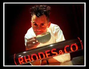 Gary Rhodes in his restaurant September 1999 Gary Rhodes in his restaurant September 1999