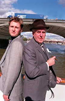 GARY WEBSTER AND GEORGE COLE ON THE RIVER THAMES - OCTOBER 1990 GARY WEBSTER AND GEORGE COLE ON THE RIVER THAMES - OCTOBER 1990