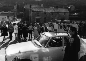 General Election February 1974 Jeremy Thorpe in Barbrook General Election February 1974 Jeremy Thorpe in Barbrook