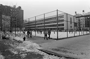 General street scene in New York. 13th February 1981 General street scene in New York. 13th February 1981