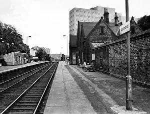 A general view of Jesmond Railway Station on 4th September 1975 A general view of Jesmond Railway Station on 4th September 1975