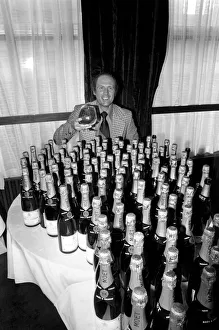 Geoff Boycott tonight was at The Victoria Sporting Club to collect 100 bottles of Geoff Boycott tonight was at The Victoria Sporting Club to collect 100 bottles of