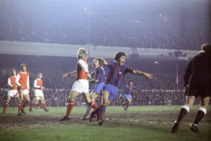 George Armstrong Testimonial match at Highbury. Arsenal 1 v Barcelona 3 George Armstrong Testimonial match at Highbury. Arsenal 1 v Barcelona 3