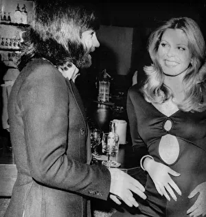 George Best with American girl Marjorie Wallace, Miss World at his Slack Alice night club George Best with American girl Marjorie Wallace, Miss World at his Slack Alice night club