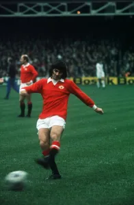 George Best Manchester United football November 1972 George Best Manchester United football November 1972