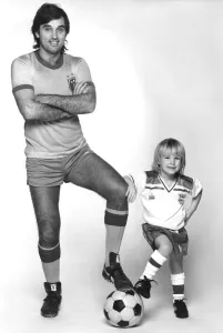 George Best's son is only three, but he already knows a thing or two about football George Best's son is only three, but he already knows a thing or two about football