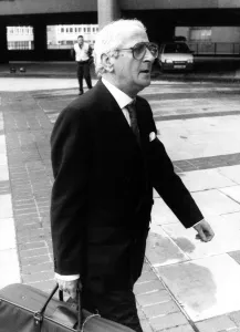 George Carman, Ken Dodd's brief. 6th June 1989 George Carman, Ken Dodd's brief. 6th June 1989