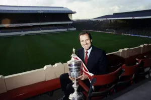 George Graham Arsenal football manager November 1987 George Graham Arsenal football manager November 1987
